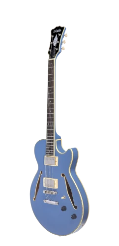 D'Angelico Excel SS Tour Solid Slate Blue - gitara elektryczna