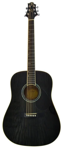 Samick D-4 TBK – gitara akustyczna Transparent Black