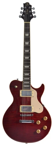Samick AV-3 TR – gitara elektryczna Transparent Red