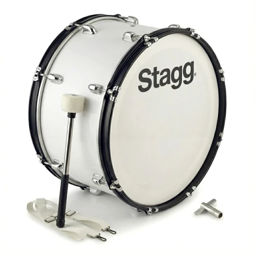 Stagg MABD-2412 - bęben marszowy 24" z nosidłem i bijakiem