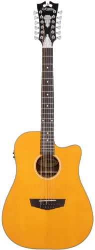 D'angelico Premier Bowery 12 LS Vintage Natural - gitara elektroakustyczna 12-strunowa