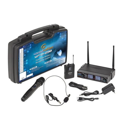 Soundsation WF-D290HP MKII-A2 - podwójny system bezprzewodowy UHF (cyfrowy)