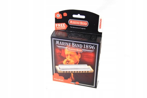 Harmonijka ustna Hohner Marine Band G drewno korpus