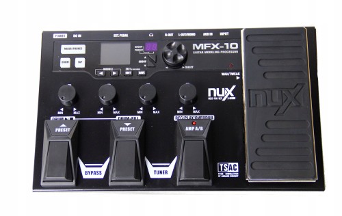 NUX MFX-10 multiefekt gitarowy procesor efektów