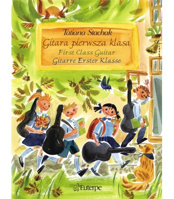 Książka Tatiana Stachak Gitara Pierwsza Klasa