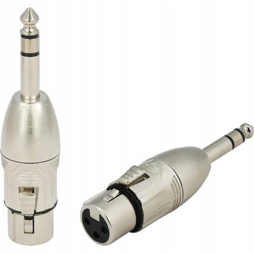 Przejściówka XLR f - Jack 6,3 - Roxtone RA3XFJM