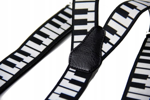 Szelki muzyczne Zebra Music klawiatura pianina