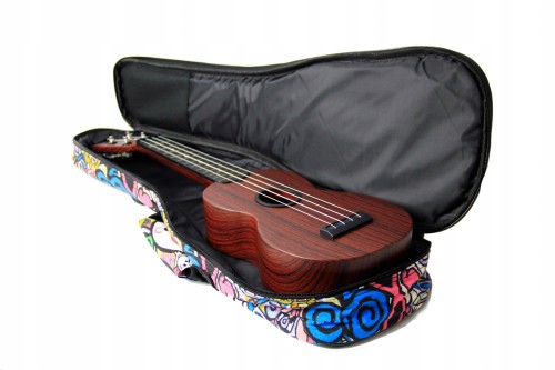 Pokrowiec do ukulele sopranowego kolorowy HardBag