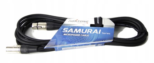 Kabel Mikrofonowy XLR-XLR 5m Roxtone Samurai