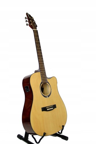 Gitara elektroakustyczna Flycat C100 NAT EQ tuner