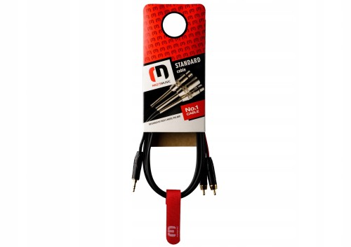 Red's Music AU1650 kabel audio 5m J3,5st - 2 RCA