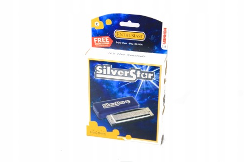 Harmonijka ustna Hohner Silver Star G diatoniczna