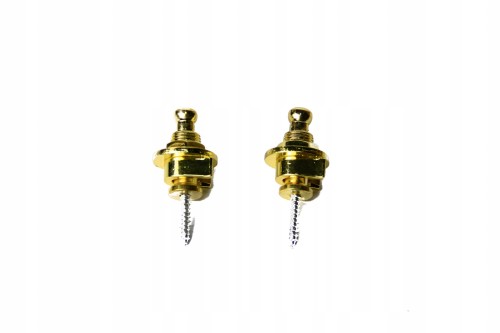 StrapLock blokowany zaczep paska gitarowego Złoty