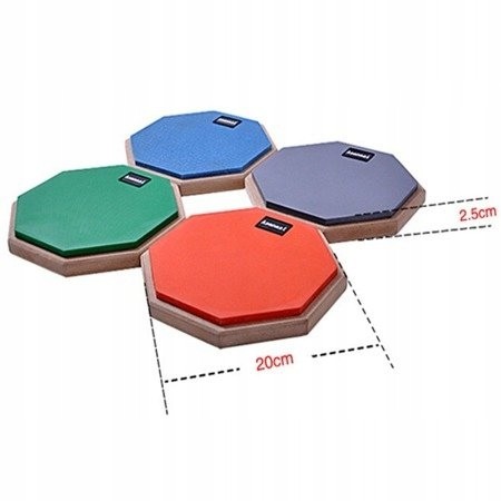 Pad dla perkusisty plus statyw i pałki zestaw ZI