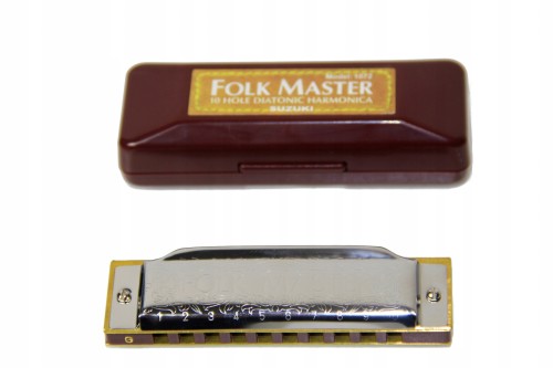 Suzuki Folk Master F harmonijka ustna diatoniczna
