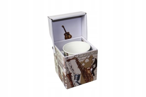 Kubek muzyczny porcelanowy fortepian super prezent