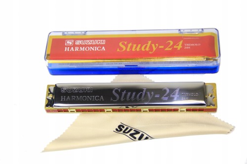 Suzuki Study 24 harmonijka ustna tremolo C