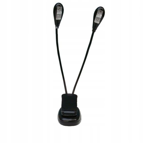 Lampka LED na pulpit do czytania klips gęsia szyja