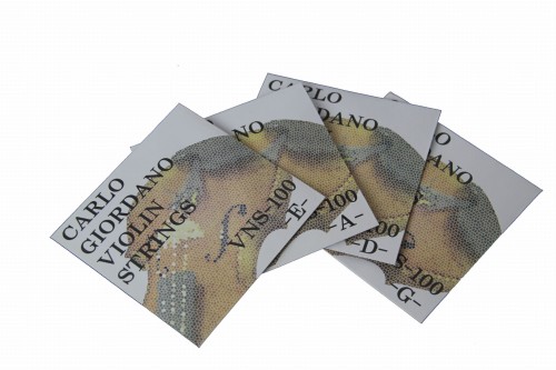 Struny do skrzypiec Carlo Giordano VNS-100 STAL !