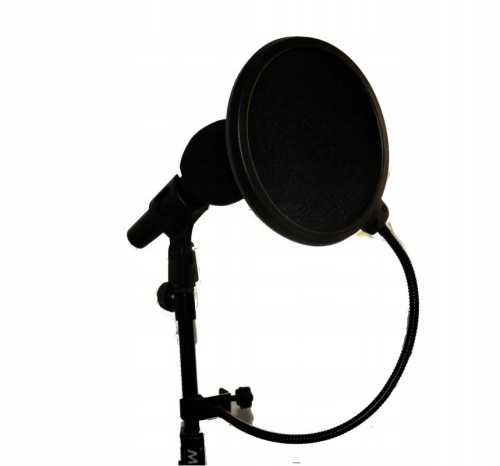 Popfiltr mikrofonowy podwójna membrana pop filter