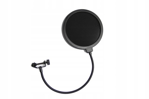 Popfiltr mikrofonowy podwójna membrana pop filter