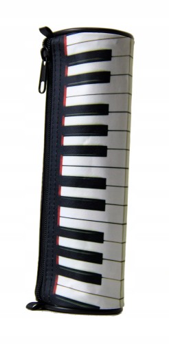 Piórnik muzyczny klawisze pianino porządny prezent