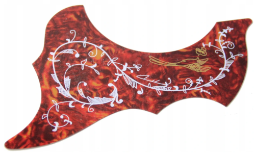 Łezka do Gitary Akustycznej Tortoise Wzorek Pickguard