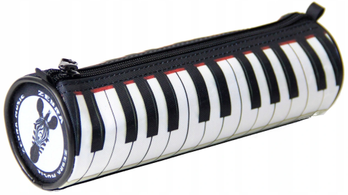 Piórnik muzyczny klawisze pianino porządny prezent