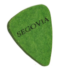 Kostka do Ukulele FILCOWA 3mm Zielona Segovia