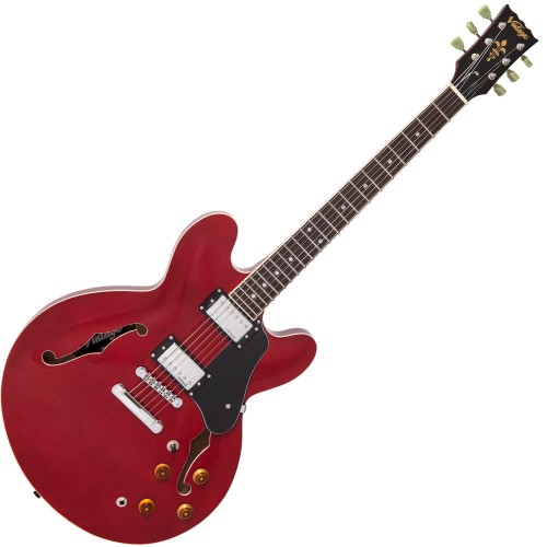 Vintage VSA500CR gitara elektryczna Semi Hollow