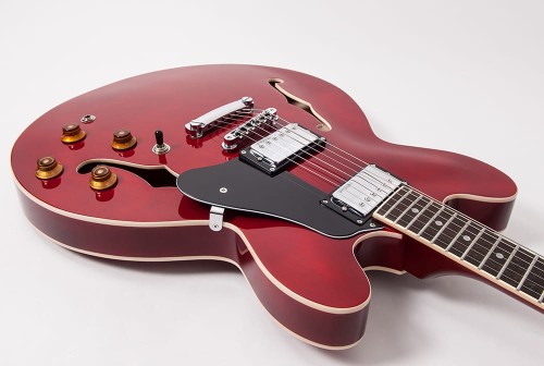 Vintage VSA500CR gitara elektryczna Semi Hollow