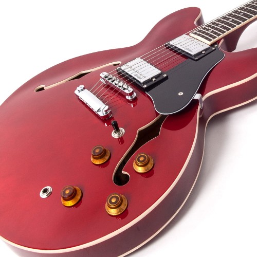 Vintage VSA500CR gitara elektryczna Semi Hollow