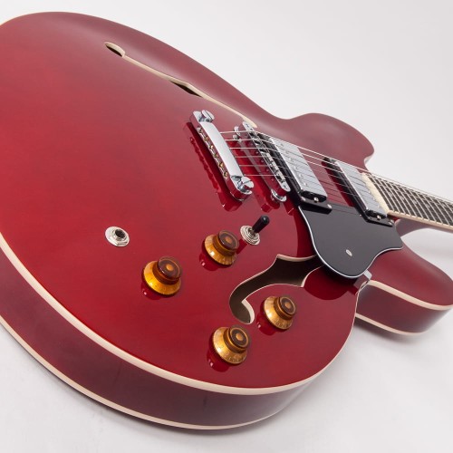 Vintage VSA500CR gitara elektryczna Semi Hollow
