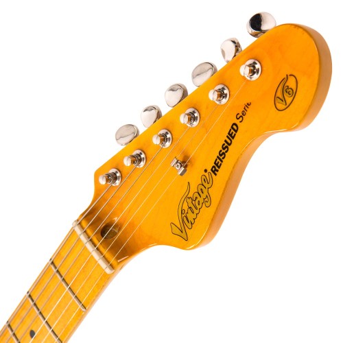 Vintage V6MSSB gitara elektryczna Stratocaster
