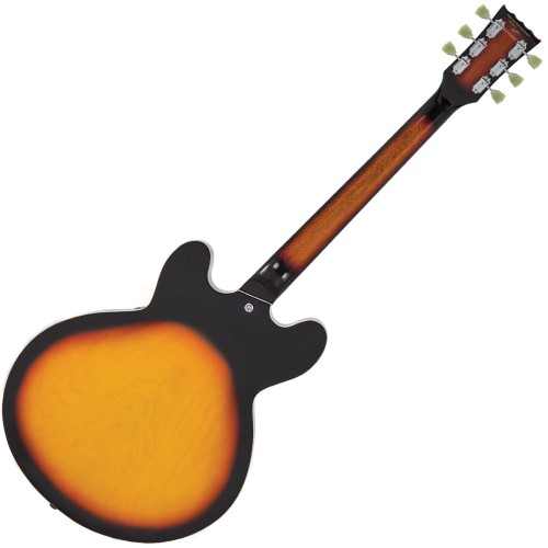 Vintage VSA500SB gitara elektryczna Semi Hollow Body
