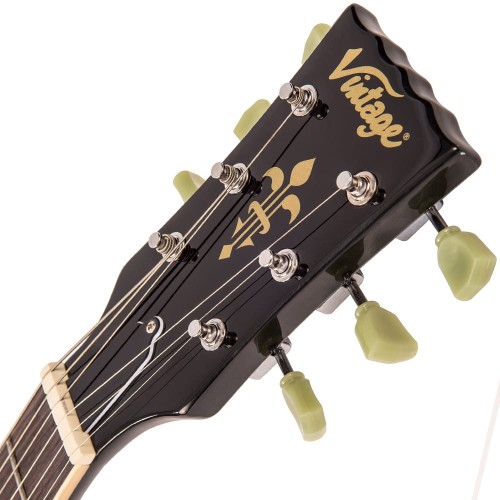 Vintage VSA500SB gitara elektryczna Semi Hollow Body
