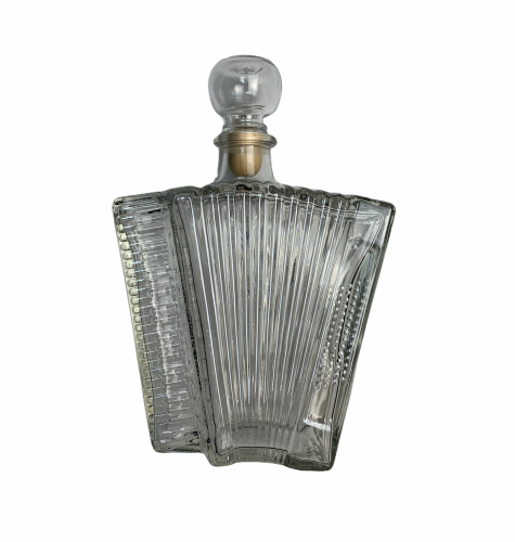 Karafka szklana muzyczna akordeon 500ml