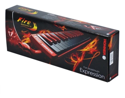 Hohner Fire Red 32 melodyka harmonijka klawiszowa