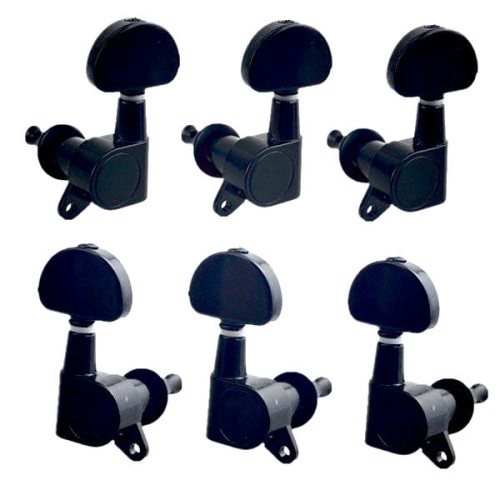 Jeremi DSQ-GT01 BK klucze do gitary 3R + 3L