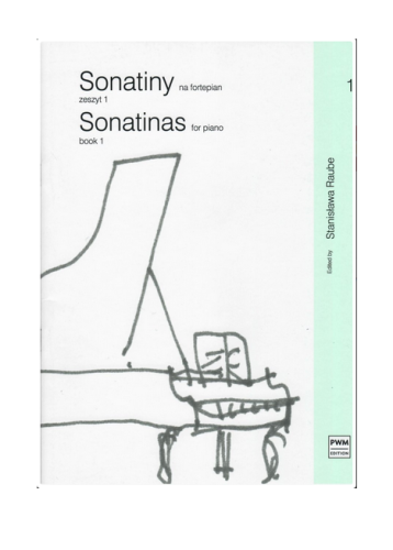 Sonatiny na Fortepian - Zeszyt 1. - S. Raube