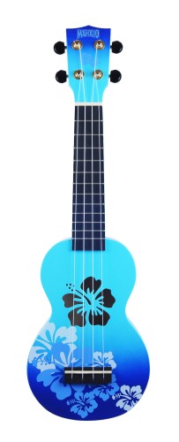 Ukulele sopranowe Mahalo MEGA zestaw HIBISCUS MD1HBB