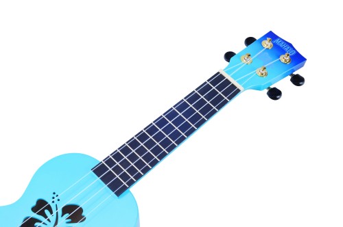 Ukulele sopranowe Mahalo MEGA zestaw HIBISCUS MD1HBB