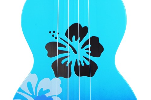 Ukulele sopranowe Mahalo MEGA zestaw HIBISCUS MD1HBB