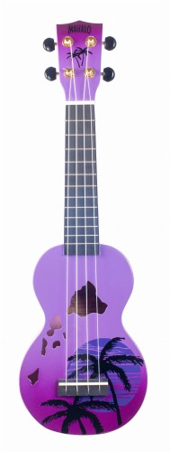 Ukulele sopranowe Mahalo MEGA zestaw HAWAI HAPPB