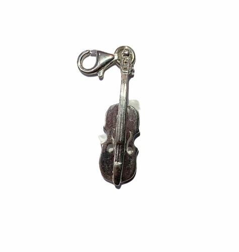 Zawieszka SKRZYPCE - Na Bransoletke - PREZENT DLA MUZYKA