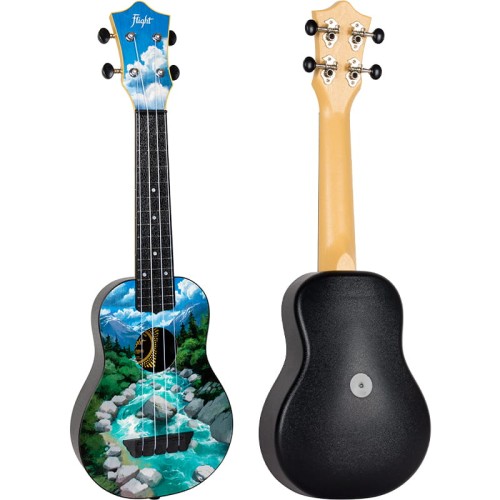 Flight TUS30 SLO ukulele sopranowe MEGA ZESTAW