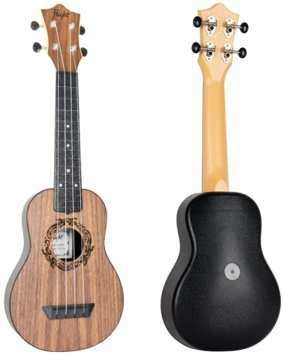 Flight TUS50 ukulele sopranowe MEGA ZESTAW