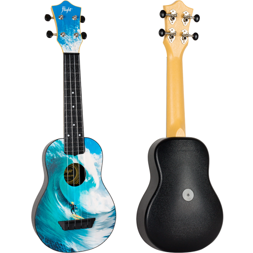 Flight TUS25 SURF ukulele sopranowe z pokrowcem