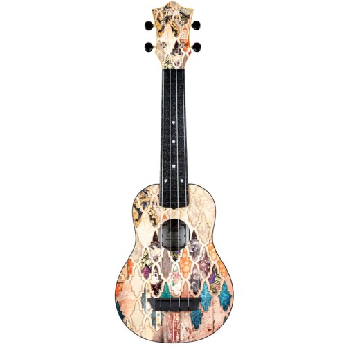 Flight TUS40 Granada ukulele sopranowe MEGA ZESTAW