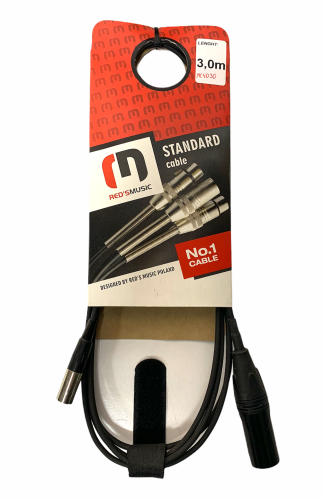 Red's Music MC4030 kabel audio XLR - mini XLR męski